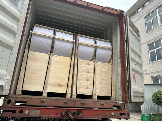 50 χλμ/τυμπανο FRP Πολυμερές Μέλος Δυναμικότητας Διαφανής Φυτική ίνα ενισχυμένη