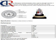 Οπτικός πυρήνας καλωδίων FRP, κεντρικό περιφερειακό ενισχύοντας ISO9001 SGS μελών δύναμης