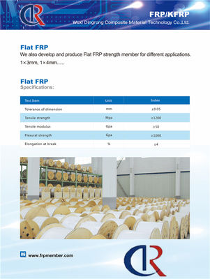Επίπεδο κεντρικό μέλος FRP/μέλος δύναμης χωρίς τη ρωγμή και σπάσιμο γραφείου